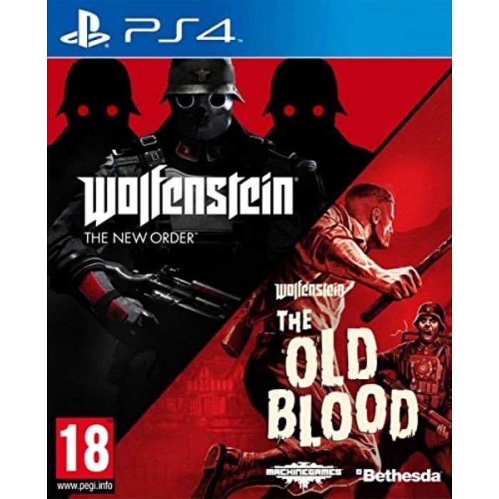 Ігри PlayStation 4: Wolfenstein The New Order + The Old Blood від Bethesda Softworks у магазині GameBuy
