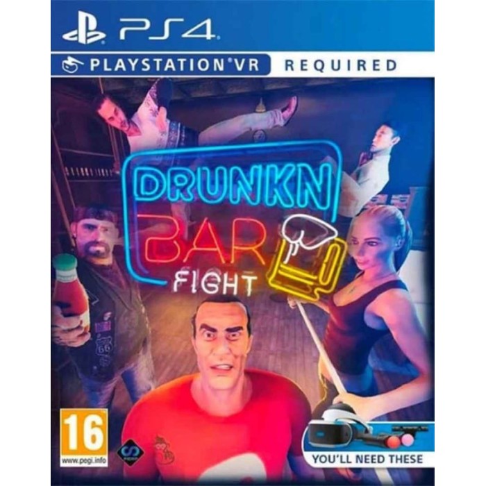 Игры PlayStation 4: Drunkn Bar Fight VR от Perp Games в магазине GameBuy