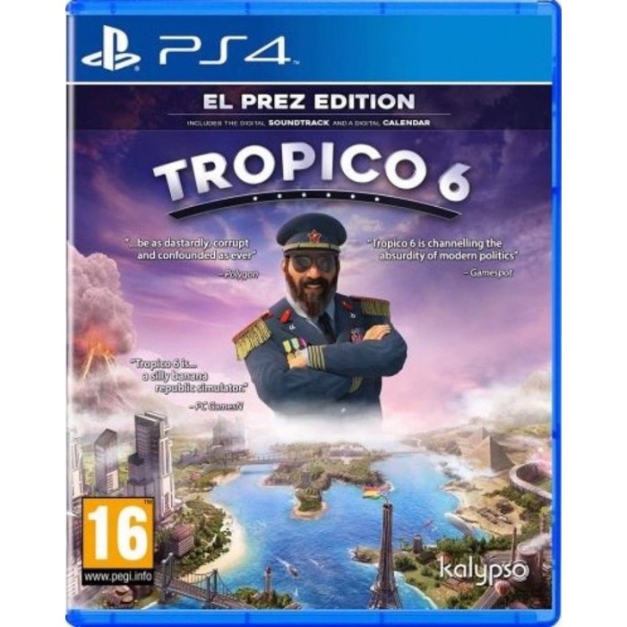 Игры PlayStation 4: Tropico 6 EL Prez Edition от Kalypso Media в магазине GameBuy