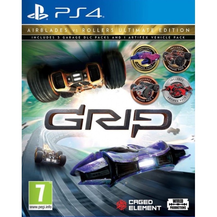 Игры PlayStation 4: GRIP Combat Racing: Rollers Vs Airblades Ultimate Edition от Wired Productions в магазине GameBuy