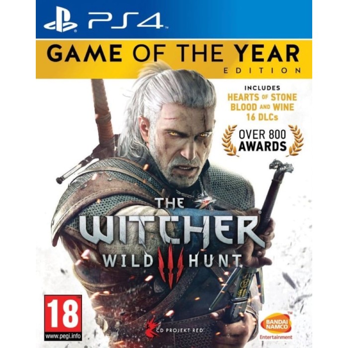Игры PlayStation 4: The Witcher 3: Wild Hunt GOTY от CD Projekt в магазине GameBuy
