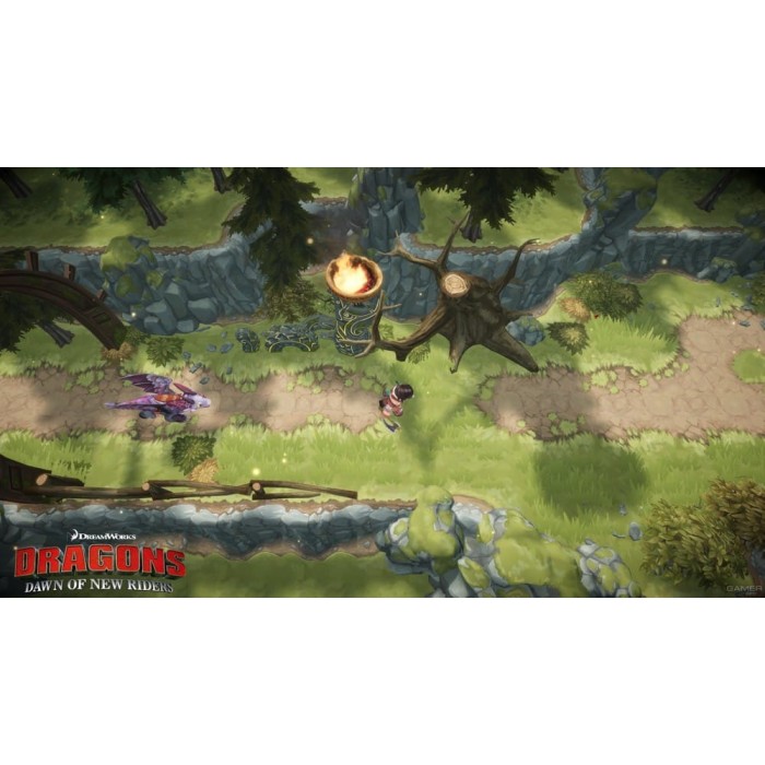 Игры PlayStation 4: DreamWorks Dragons: Dawn of New Riders [Как приручить дракона 3 от Outright Games в магазине GameBuy, номер фото: 3