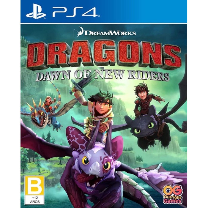 Игры PlayStation 4: DreamWorks Dragons: Dawn of New Riders [Как приручить дракона 3 от Outright Games в магазине GameBuy