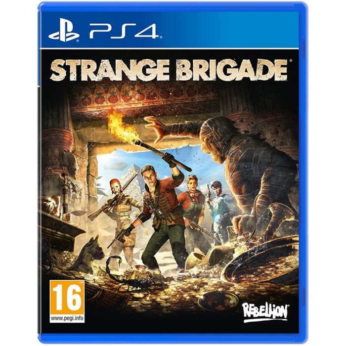 Игры PlayStation 4: Strange Brigade от Rebellion Developments в магазине GameBuy