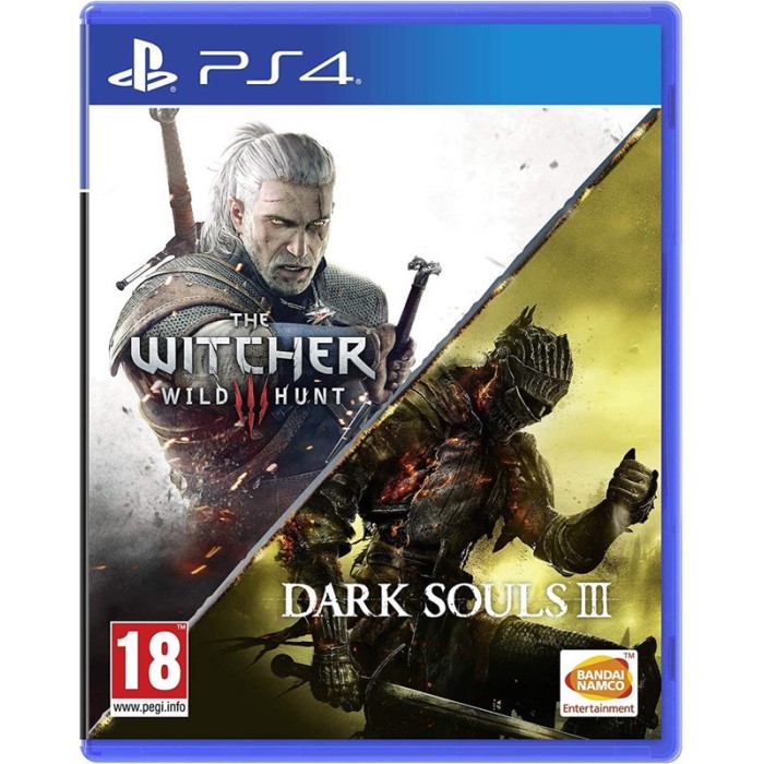 Ігри PlayStation 4: The Witcher 3 + Dark Souls 3 від Bandai Namco Entertainment у магазині GameBuy