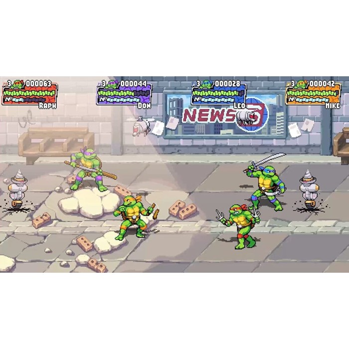 Игры PlayStation 4: Teenage Mutant Ninja Turtles: Shredder's Revenge от Merge Games в магазине GameBuy, номер фото: 4