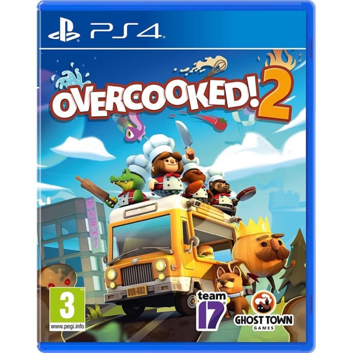 Игры PlayStation 4: Overcooked! 2 [Адская кухня 2 от Team17 в магазине GameBuy