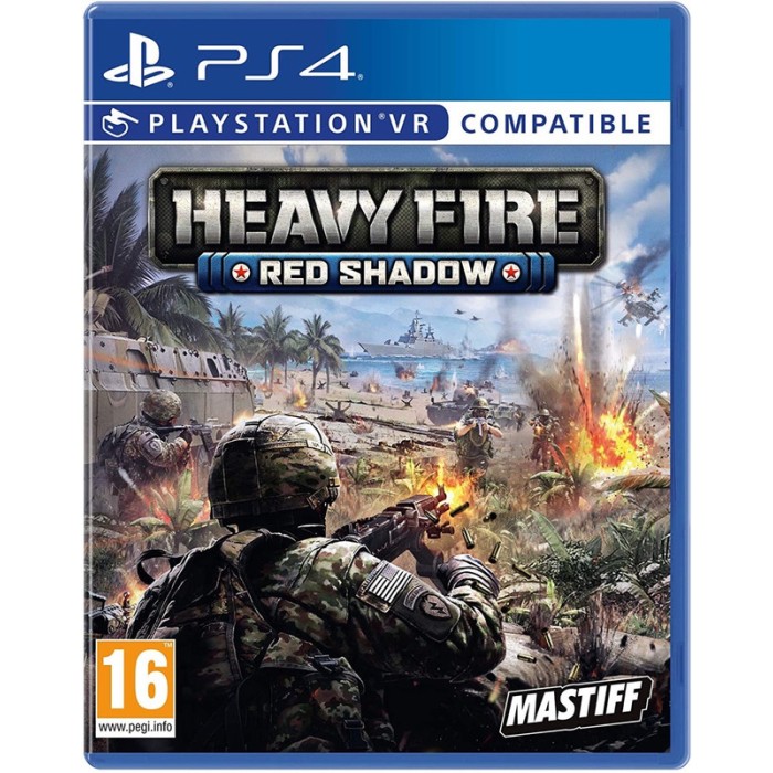 Игры PlayStation 4: Heavy Fire: Red Shadow от Mastiff в магазине GameBuy