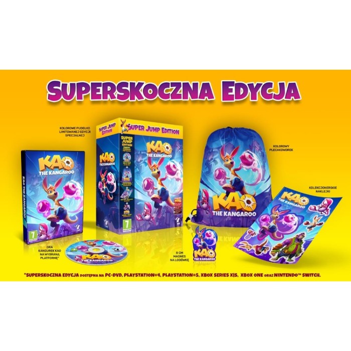Игры PlayStation 4: Kao the Kangaroo: Super Jump Edition от Tate Multimedia в магазине GameBuy, номер фото: 1