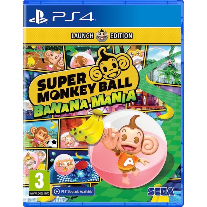 Игры PlayStation 4: Super Monkey Ball Banana Mania - Launch Edition от Sega в магазине GameBuy