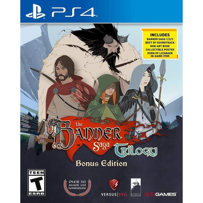 Игры PlayStation 4: The Banner Saga Trilogy: Bonus Edition от 505 Games в магазине GameBuy