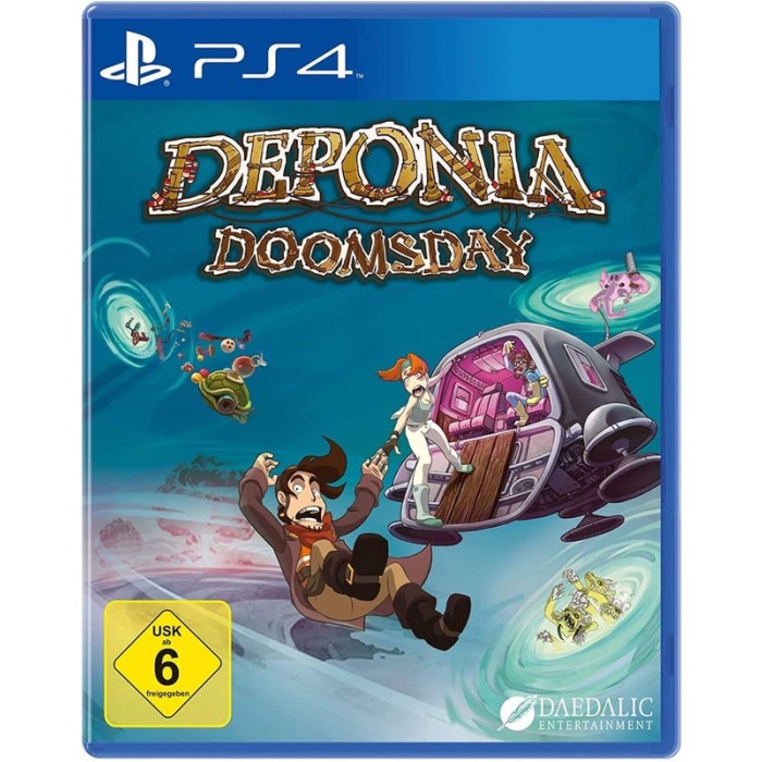 Игры PlayStation 4: Deponia Doomsday от Daedalic Entertainment в магазине GameBuy