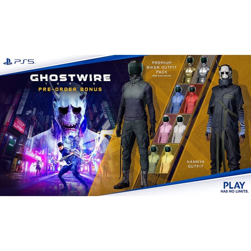 Ігри PlayStation 5: Ghostwire: Tokyo Deluxe Edition зі сталевим постером від Bethesda Softworks у магазині GameBuy, номер фото: 3