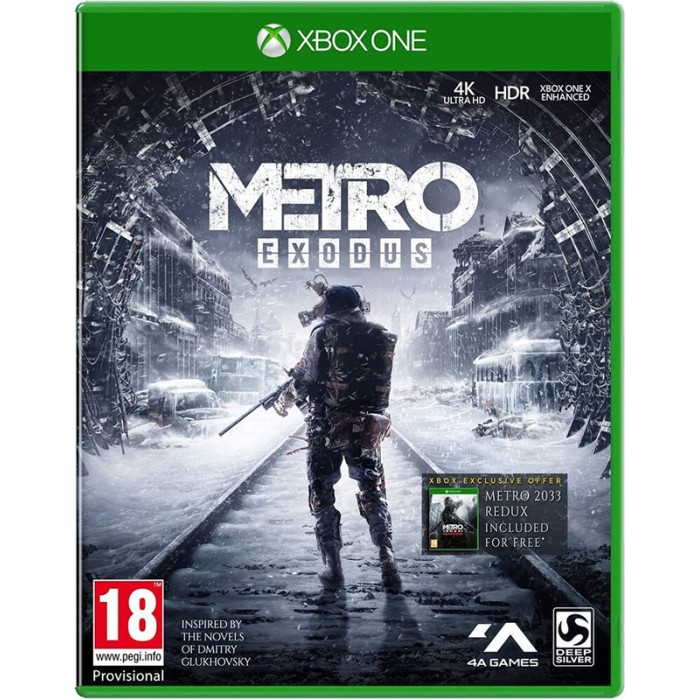Игры Xbox One: Metro Exodus от Deep Silver в магазине GameBuy