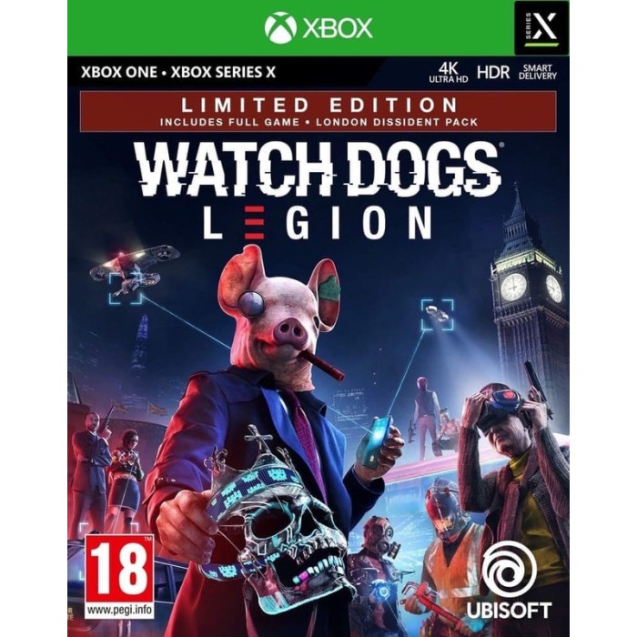 Ігри Xbox Series X: Watch Dogs Legion: Limited Edition від Ubisoft у магазині GameBuy