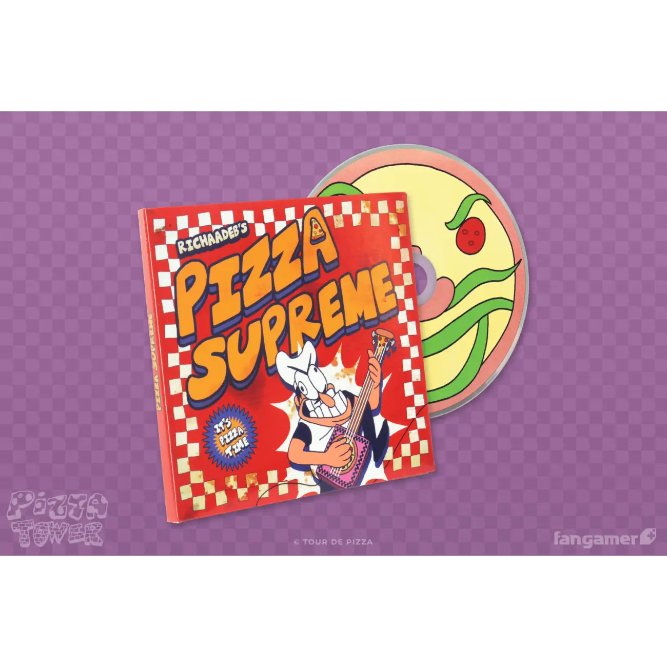 Audio CD Pizza Tower (RichaadEB's Pizza Supreme CD) Fangamer