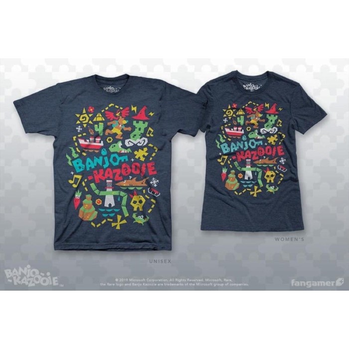 Одежда: Футболка Banjo-Kazooie (Banjo's Adventure) от Fangamer в магазине GameBuy