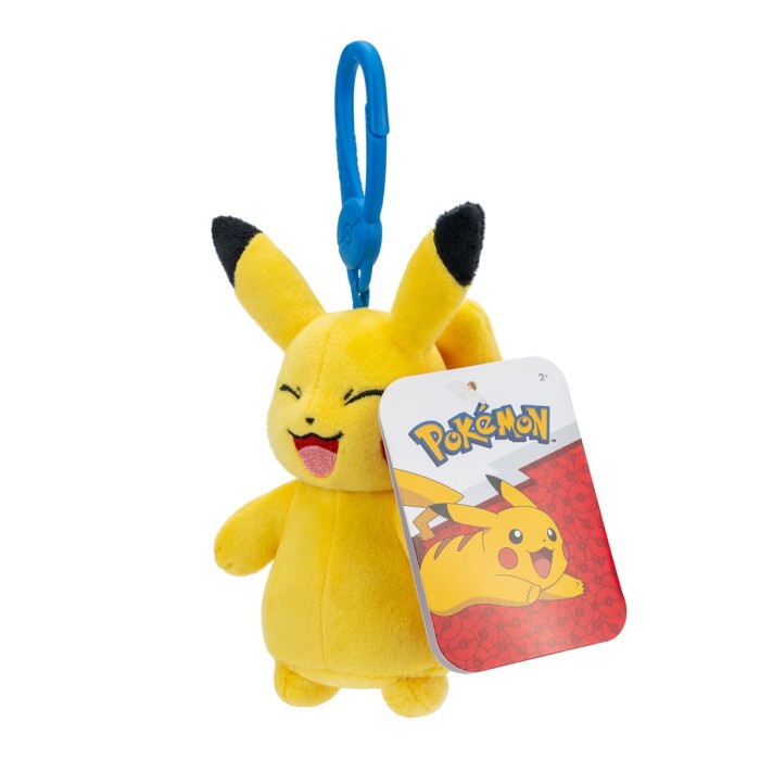 М'які та Плюшеві Іграшки: М'яка іграшка на кліпсі Pokemon - Пікачу W11 від Pokemon у магазині GameBuy, номер фото: 4