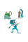 Разные фигурки: Набор игровых фигурок Pokemon W19 - Хонедж, Бульбазавр, Фрогадир от Pokemon в магазине GameBuy, номер фото: 2
