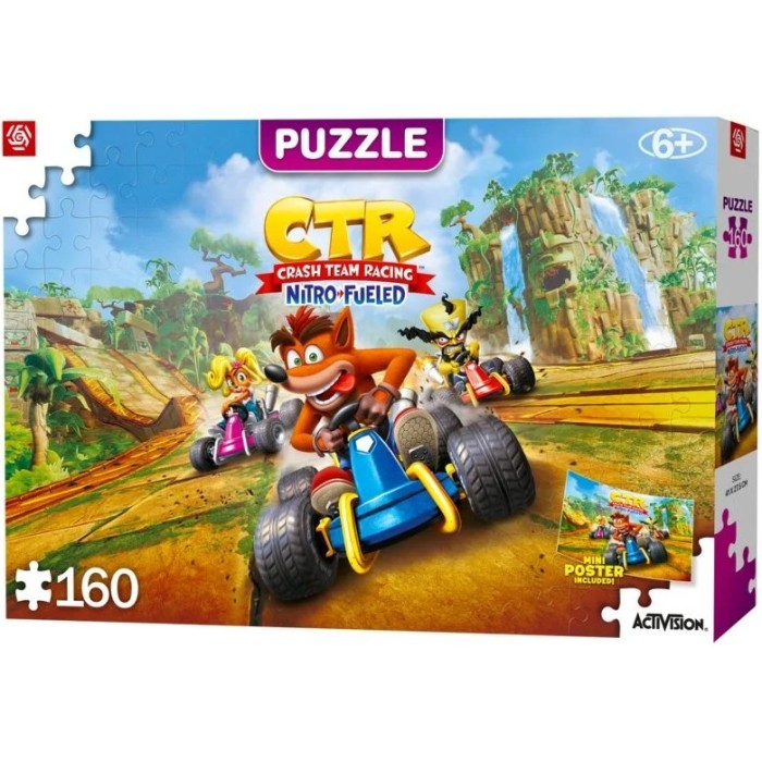 Аксессуары: Пазл Crash Team Racing Nitro-Fueled Puzzles 160 эл. от GoodLoot в магазине GameBuy