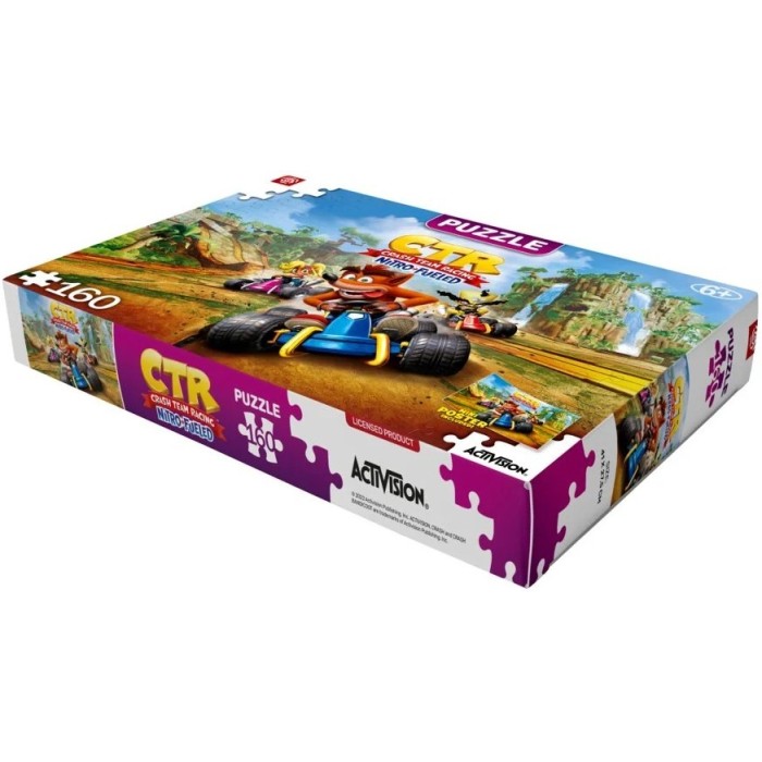 Аксессуары: Пазл Crash Team Racing Nitro-Fueled Puzzles 160 эл. от GoodLoot в магазине GameBuy, номер фото: 2