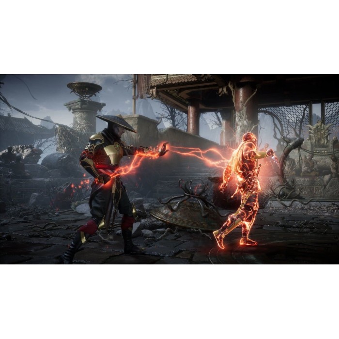 Райден использует электрическую атаку в Mortal Kombat 11 Ultimate
