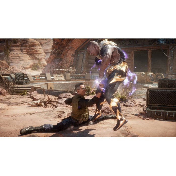 Бойцы Mortal Kombat 11 Ultimate на пустынной арене