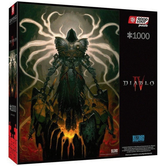 Аксесуари: Пазл Diablo IV Inarius Puzzles 1000 ел. від GoodLoot у магазині GameBuy