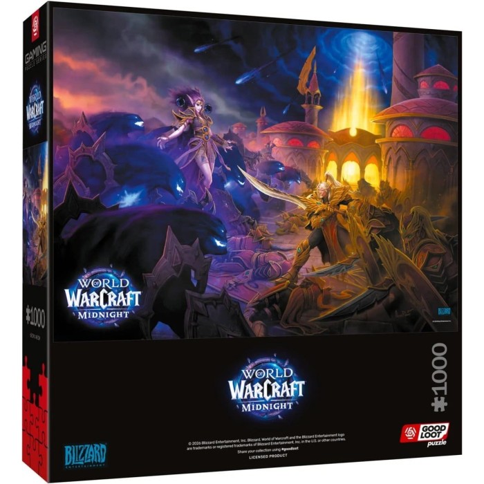 Аксесуари: Пазл World of Warcraft Midnight Against the Void 1000 ел. від GoodLoot у магазині GameBuy, номер фото: 1