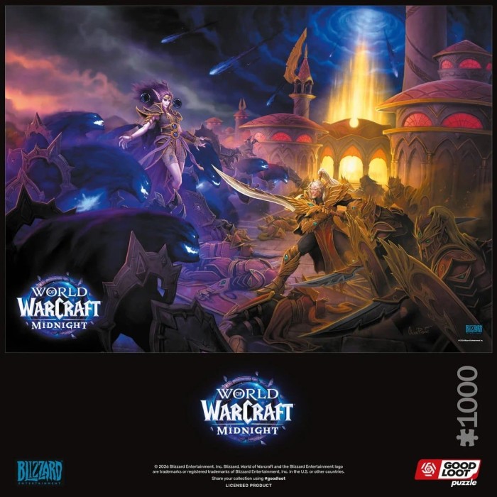 Аксесуари: Пазл World of Warcraft Midnight Against the Void 1000 ел. від GoodLoot у магазині GameBuy, номер фото: 3
