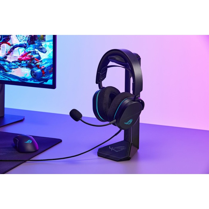 Аксесуари для консолей та ПК: Ігрова гарнітура ASUS ROG Pelta Core, чорна від ASUS у магазині GameBuy, номер фото: 2