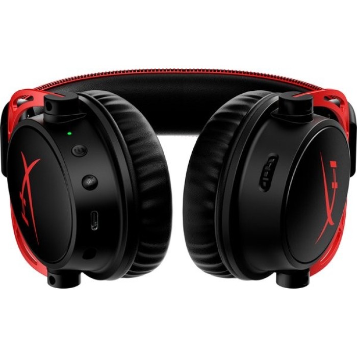 Аксессуары для консолей и ПК: Игровая гарнитура HyperX Cloud Alpha Wireless, чёрно-красная от HyperX в магазине GameBuy, номер фото: 2
