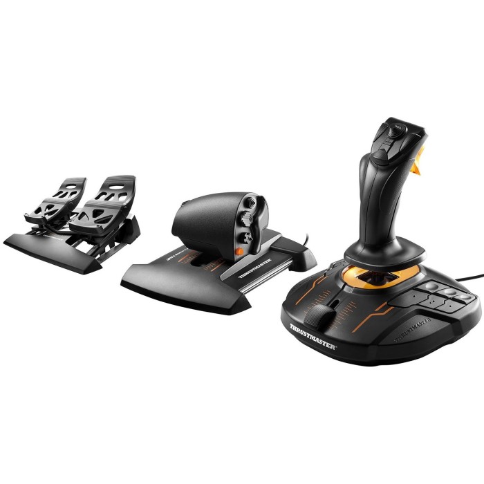 Аксесуари для консолей та ПК: Джойстик Thrustmaster T-16000m FCS (Flight Pack) від Thrustmaster у магазині GameBuy