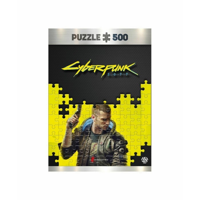 Аксесуари: Пазл Cyberpunk 2077: Male V 500 ел. від GoodLoot у магазині GameBuy, номер фото: 1