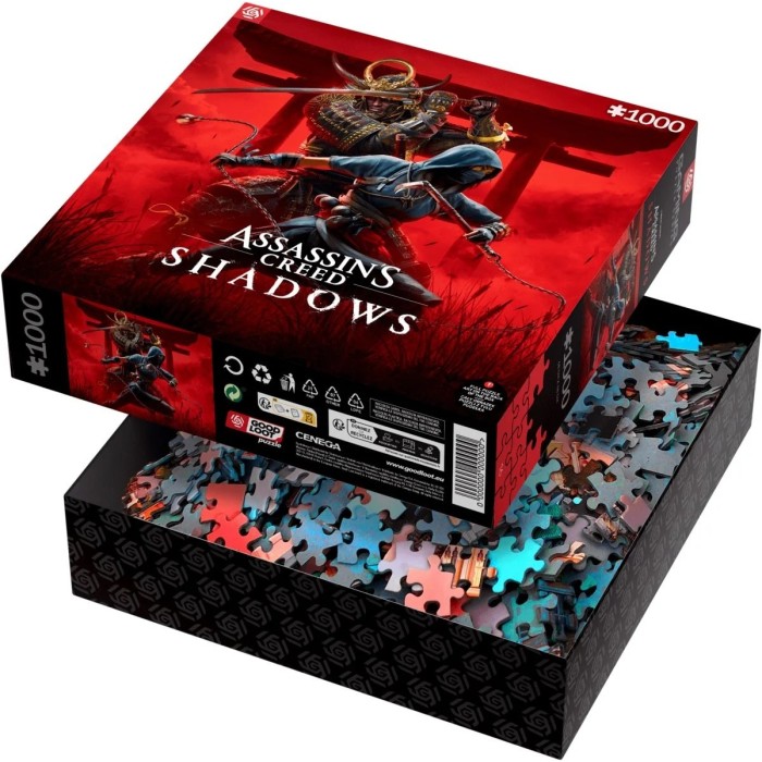 Аксессуары: Пазл Assassin’s Creed Shadows Naoe & Yasuke 1000 эл. от GoodLoot в магазине GameBuy, номер фото: 9