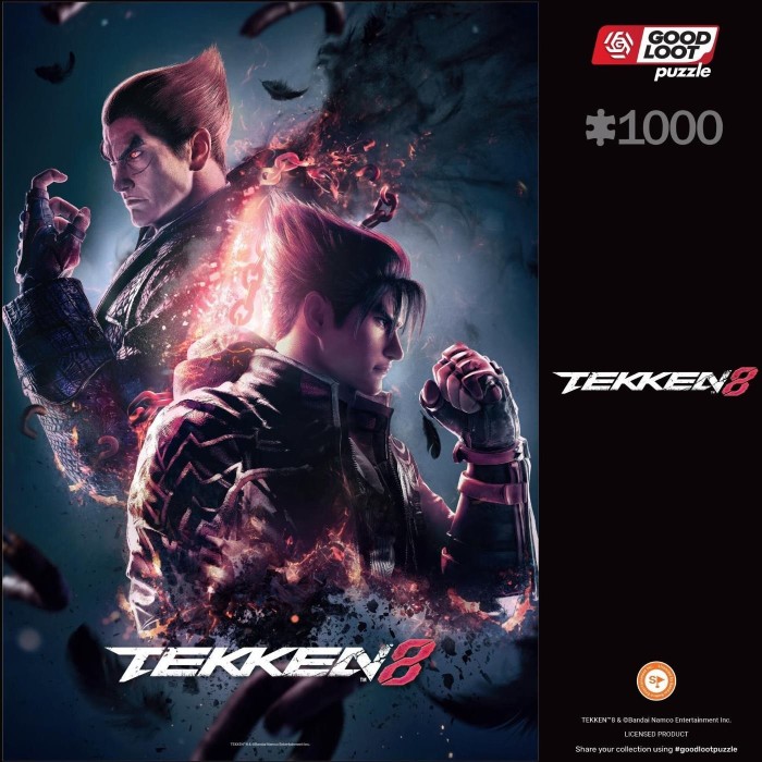 Аксесуари: Пазл Tekken 8 Key Art 1000 ел. від GoodLoot у магазині GameBuy, номер фото: 5