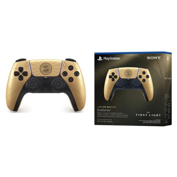 Аксессуары для консолей и ПК: Беспроводной геймпад Sony PlayStation 5 Dualsense (007 First Light™ Limited Edition) от PlayStation в магазине GameBuy, номер фото: 6