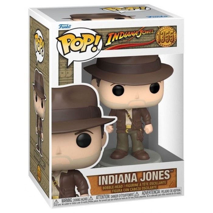 Funko Pop: Ігрова фігурка Funko POP Movies: Raiders of the Lost Ark - Indiana Jones with jacket від Funko у магазині GameBuy, номер фото: 1