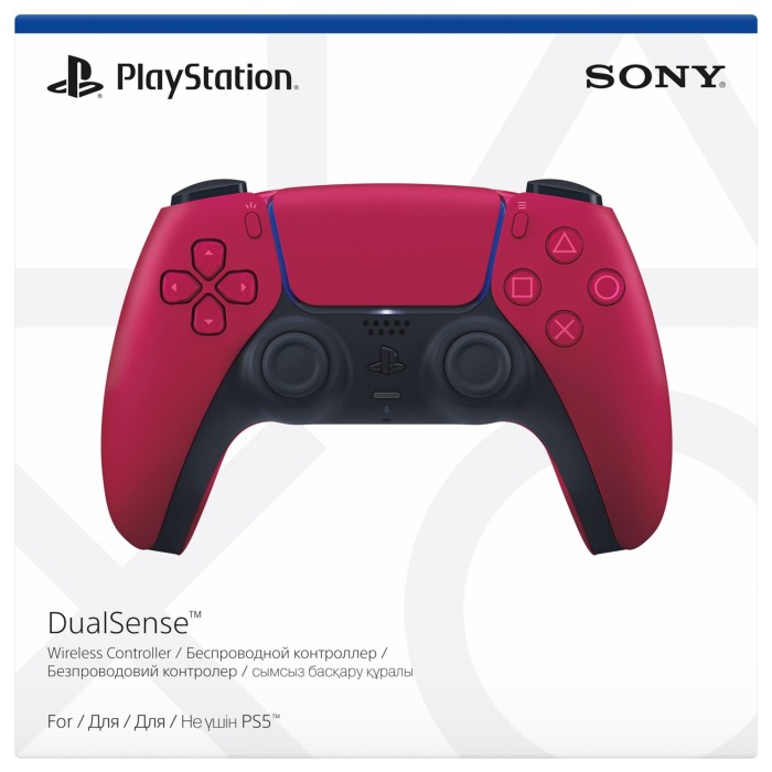 Аксесуари для консолей та ПК: Бездротовий геймпад Sony PlayStation 5 Dualsense (Cosmic Red) від Sony у магазині GameBuy, номер фото: 4
