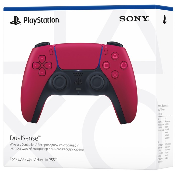 Аксесуари для консолей та ПК: Бездротовий геймпад Sony PlayStation 5 Dualsense (Cosmic Red) від Sony у магазині GameBuy, номер фото: 5