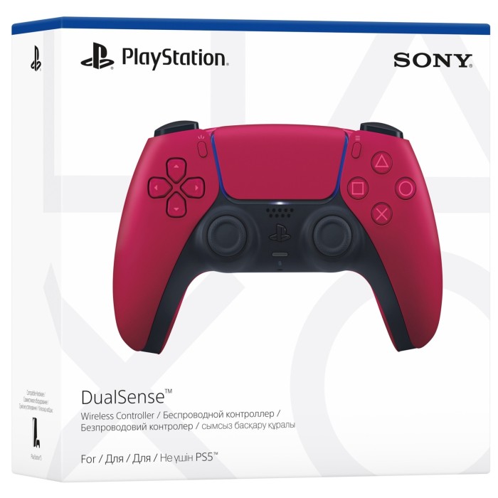 Аксесуари для консолей та ПК: Бездротовий геймпад Sony PlayStation 5 Dualsense (Cosmic Red) від Sony у магазині GameBuy, номер фото: 6