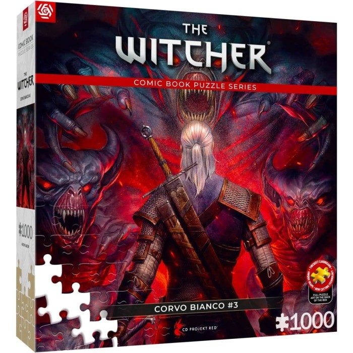 Аксесуари: Пазл The Witcher Corvo Bianco 1000 ел. від GoodLoot у магазині GameBuy