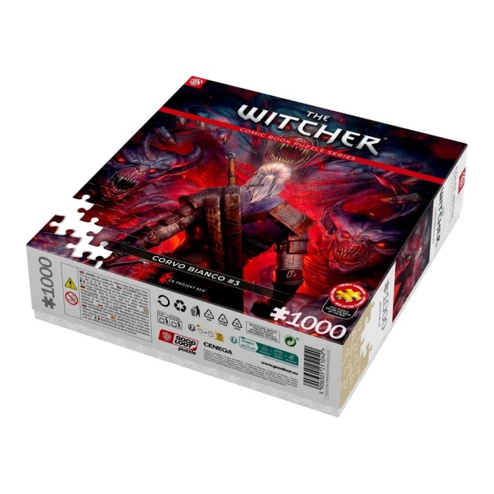 Аксесуари: Пазл The Witcher Corvo Bianco 1000 ел. від GoodLoot у магазині GameBuy, номер фото: 10