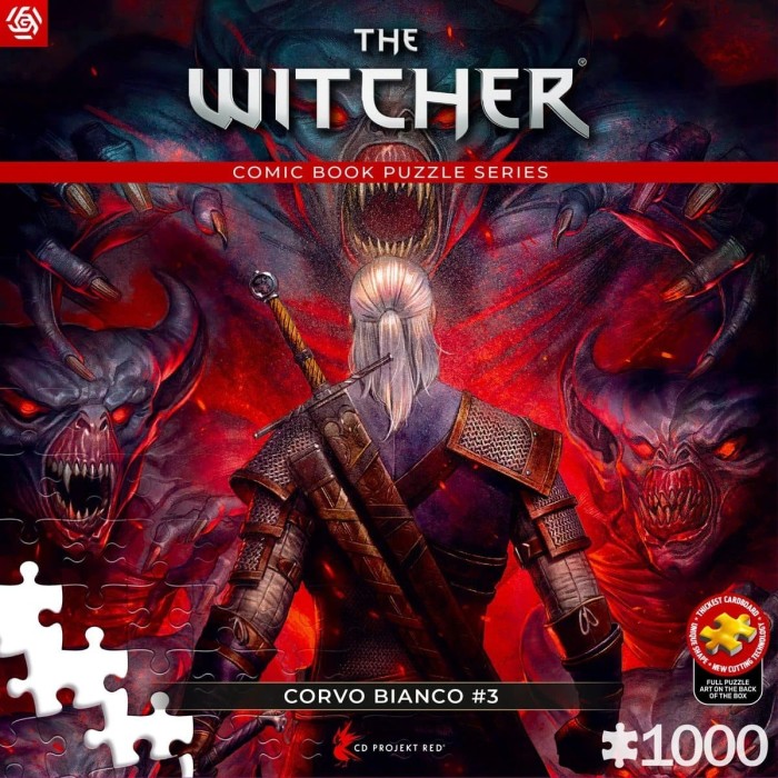 Аксесуари: Пазл The Witcher Corvo Bianco 1000 ел. від GoodLoot у магазині GameBuy, номер фото: 5
