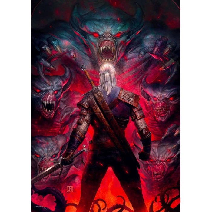 Аксесуари: Пазл The Witcher Corvo Bianco 1000 ел. від GoodLoot у магазині GameBuy, номер фото: 7