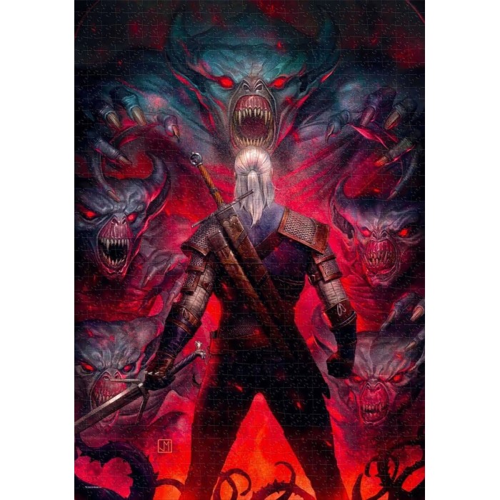 Аксесуари: Пазл The Witcher Corvo Bianco 1000 ел. від GoodLoot у магазині GameBuy, номер фото: 8