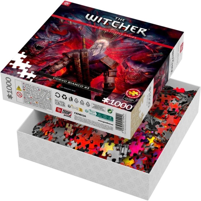 Аксесуари: Пазл The Witcher Corvo Bianco 1000 ел. від GoodLoot у магазині GameBuy, номер фото: 9