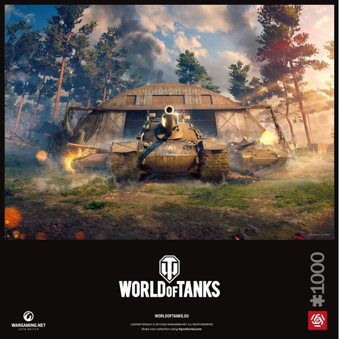 Аксесуари: Пазл World of Tanks Wingback Puzzles 1000 ел. від GoodLoot у магазині GameBuy, номер фото: 3