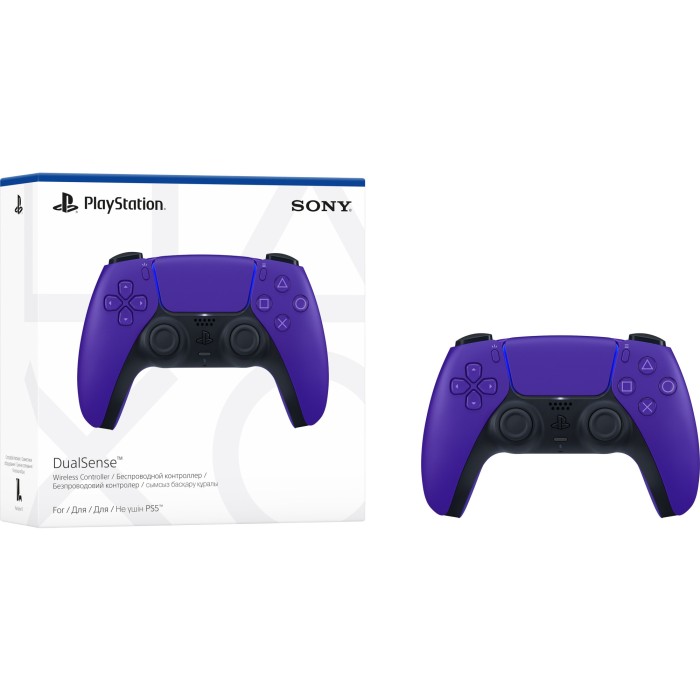 Аксесуари для консолей та ПК: Бездротовий геймпад Sony PlayStation 5 Dualsense (Galactic Purple) від Sony у магазині GameBuy, номер фото: 4