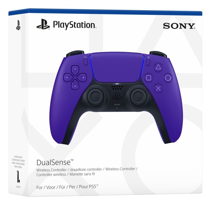 Аксесуари для консолей та ПК: Бездротовий геймпад Sony PlayStation 5 Dualsense (Galactic Purple) від Sony у магазині GameBuy, номер фото: 5